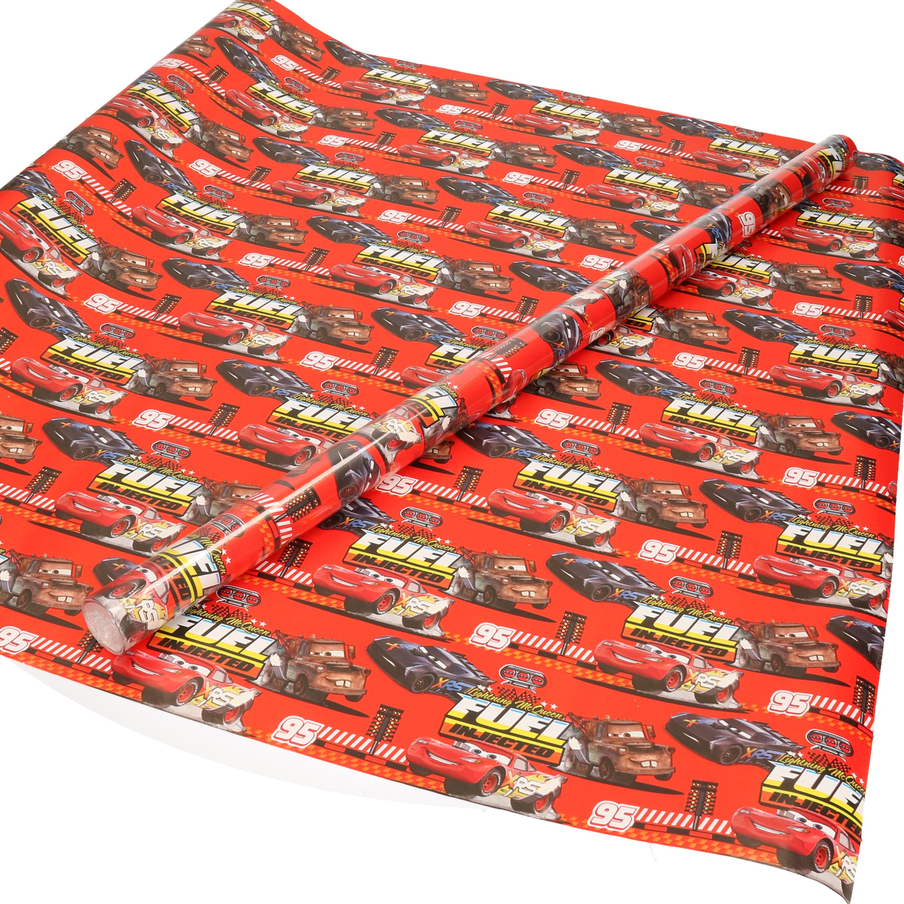 1x Inpakpapier-cadeaupapier Disney Cars 200 x 70 cm