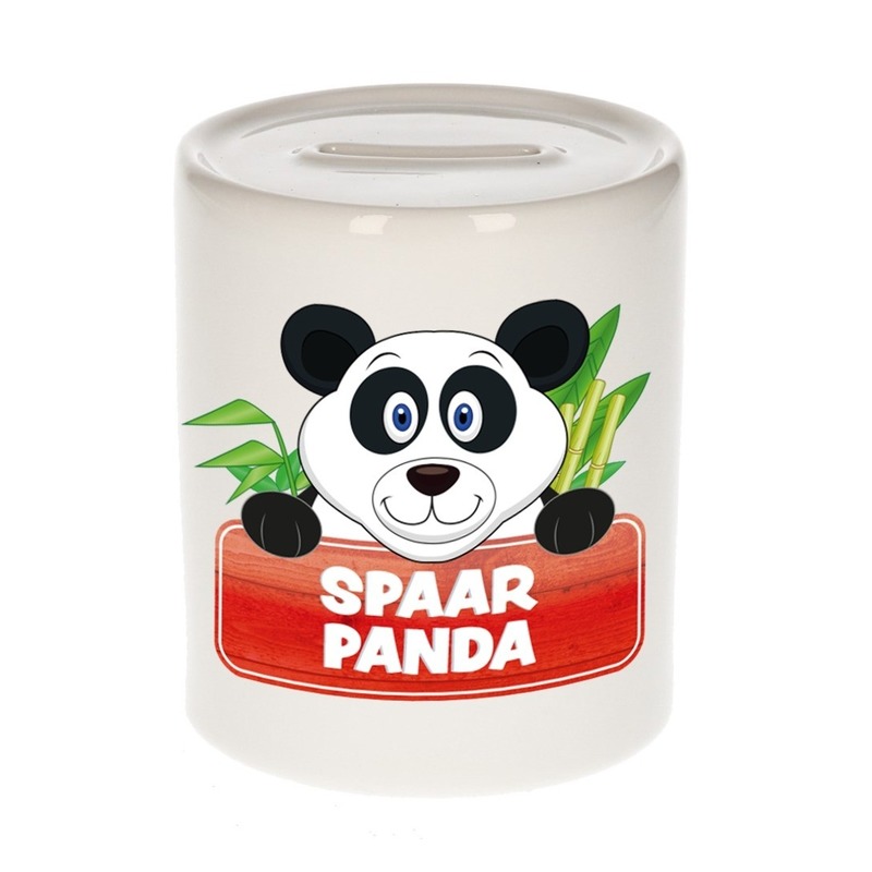 Spaarpot van de spaar panda Pandy 9 cm