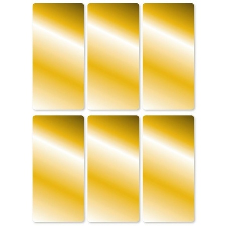 Gouden labels 18 stuks
