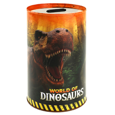 Animal money box dinosaur T-Rex 10 x 15 cm