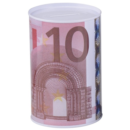 Kids money box 10 euro note 8 x 11 cm