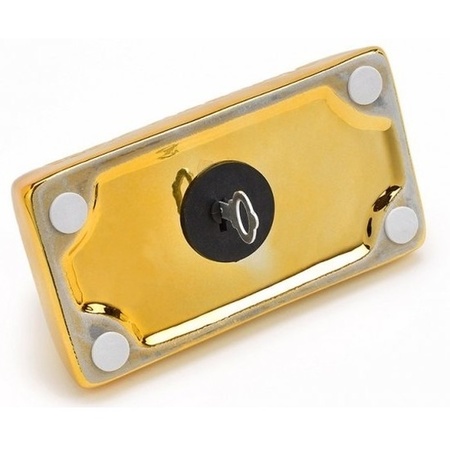 Luxury moneybox in gold bar form